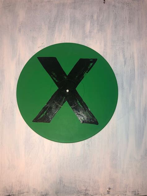 Ed Sheeran X Album Cover Etsy