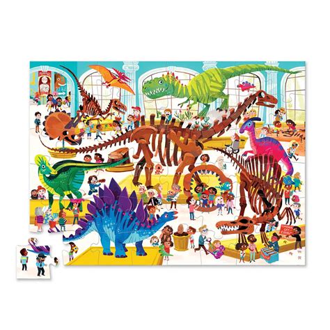 Puzzle Museo Dinosaurios Pzas Rbol M Gico