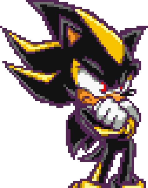 Shadow Android In Sonic Battle Pixel Art 2 By Andreirei On Deviantart