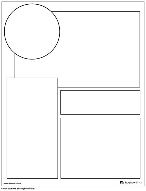 Graphic Novel Layout 9 Storyboard Por De Examples