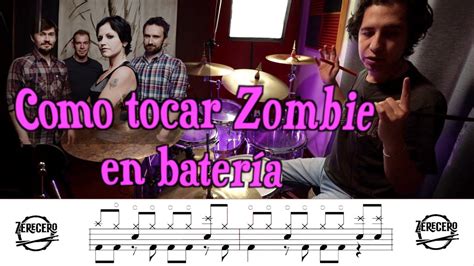 C Mo Tocar Zombie The Cranberries En Bater A Con Partitura Hugo