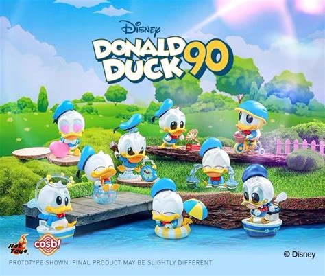 玩具有毒addictedtoys2020 潮玩盒抽設計師玩具專賣店 HOT TOYS 唐老鴨 COSBI 90週年 系列盲盒 addictedtoys2020