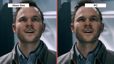 Quantum Break Graphics Comparison Xbox One Vs Pc Ign