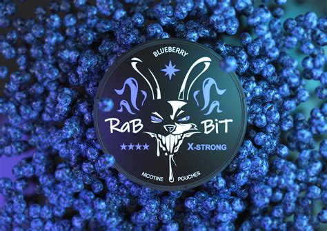 Nicotine Pouches Rabbit Blueberry - Delta Baco Distributor