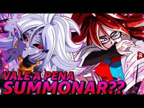 VALE A PENA SUMMONAR NA NOVA ANDROID 21 Dokkan Battle YouTube