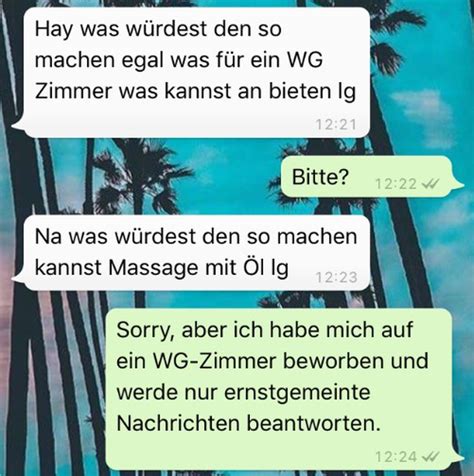 Wg Gesucht Prozent Wollen Nur Sex Wenn Du Als Junge Frau Ein Wg Zimmer Suchst