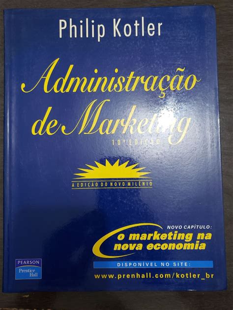 Administração De Marketing Livro - Livro Administração de Marketing Philip Kotler | Livro Pearson Prentice ...