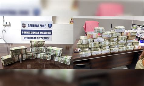 Hyderabad Police Seize Rs Crore Unaccounted Cash In One Day