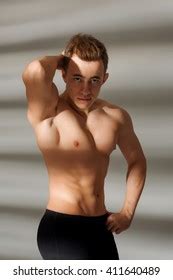 Sports Man Showing His Naked Torso Stock Photo Shutterstock