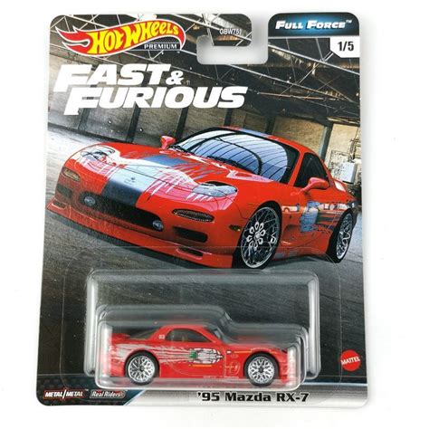Машинка Hot wheels Форсаж Mazda RX Collector Edition Metal Diecast Model Toy Gift