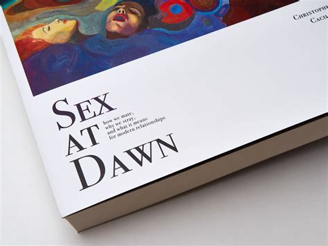 Sex at Dawn Christopher Ryan Cacilda Jethá on Behance