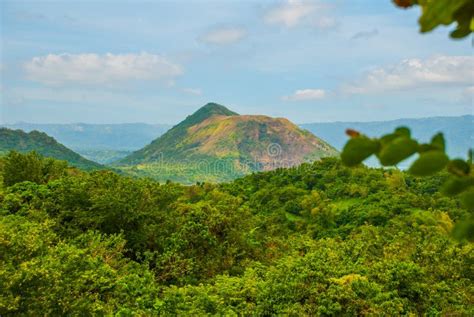 Taal Volcano on Luzon Island North of Manila, Philippines Stock Image - Image of landscape ...