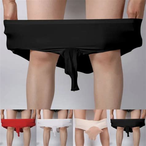 BIKINI HOMME DE Qualit Sup Rieure En Soie Glac E Sans Couture Bref Respirant EUR 7 17 PicClick IT