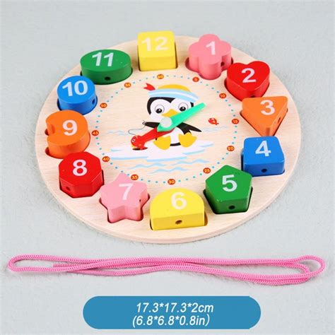 Wooden Educational Toddler Toys Developmental Toddler Brain Teasers Toy