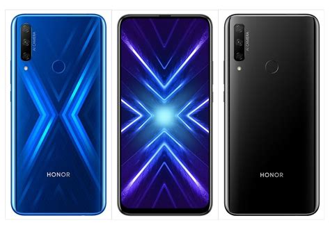 Выдвижная селфи-камера, 48 Мп и 4000 мА·ч. Улучшенный смартфон Honor 9X ...