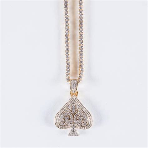 Ace Pendant 925 Goldplateduk