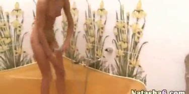 Horny Naked Brunette In The Bathroom TNAFlix Porn Videos