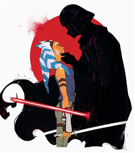 Ahsoka Tano Vs Darth Vader