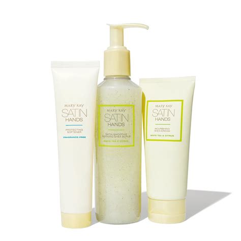 Satin Hands Pampering Set White Tea And Citrus Mary Kay