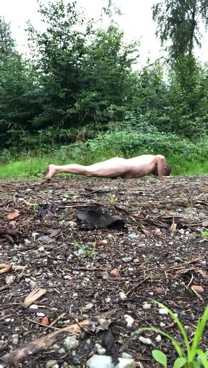 Pushups In The Forest Gay Amateur Amateur Porn Feat Sternkampf XHamster