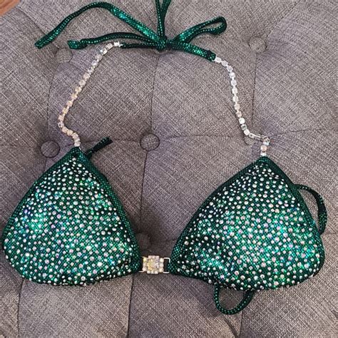 Suits You Swimwear Other Npc Ifbb Competition Bikini Emerald Green Poshmark