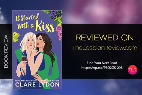 It Started With A Kiss By Clare Lydon Book Review · The Lesbian Review