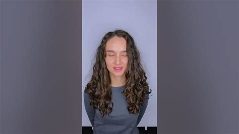 Химическая завивка крупными локонами - YouTube