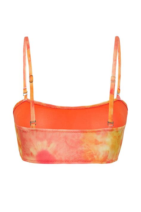 Trendyolmilla Soyut Desenli Straplez Mix Match Bikini Üstü TBESS24BU00128 Fiyatı Yorumları