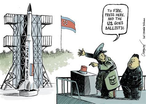 North Korea Preparing Another Missile Launch Globecartoon Political