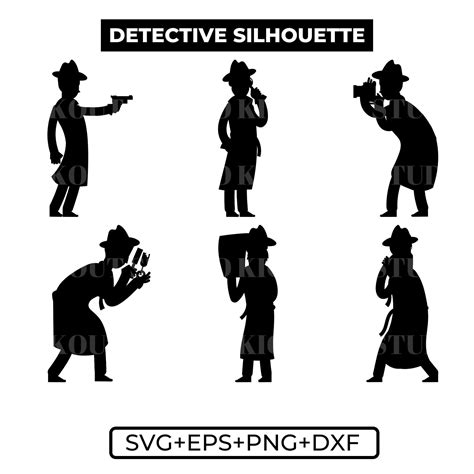 Child Detective Silhouette