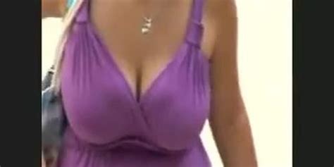 Candid Big Tits Purple Dress Tnaflix