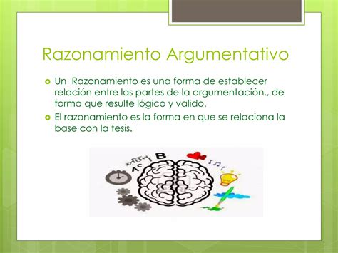 Tipo De Razonamiento Argumentativo Ppt