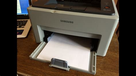 Samsung ML 1641 счётчик 4700 - YouTube