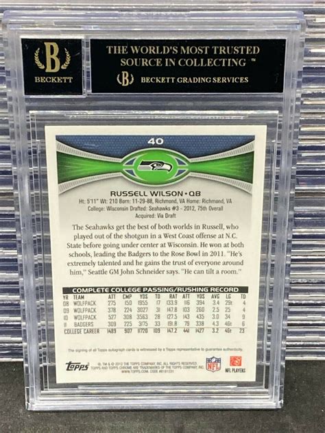 Liberty America Russell Wilson Gem Mint