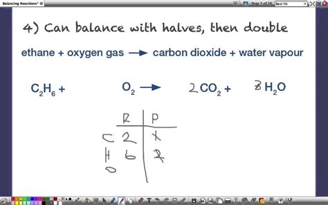 Chemical Equation Balancer Science Tools Xaserpt