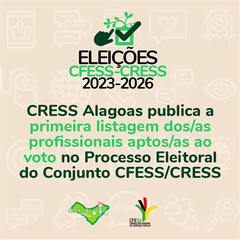 Cress Cress Alagoas Publica A Primeira Listagem Dos As Profissionais