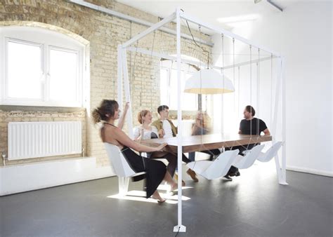 swing table sets meetings  motion designs ideas  dornob