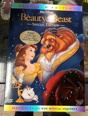 Beauty and the Beast (DVD, 2002, 2-Disc Set, Special Edition ...