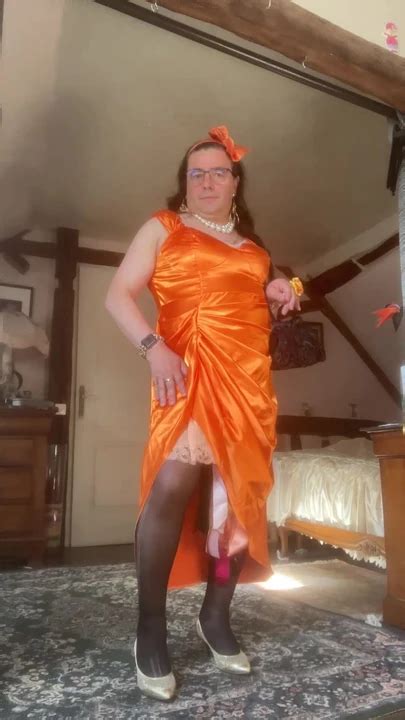 In Orange Dress Gay Amateur Amateur Porn Feat Soumise XHamster