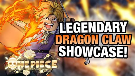 AOPG How To Get Dragon Claw And Full Showcase A One Piece Game