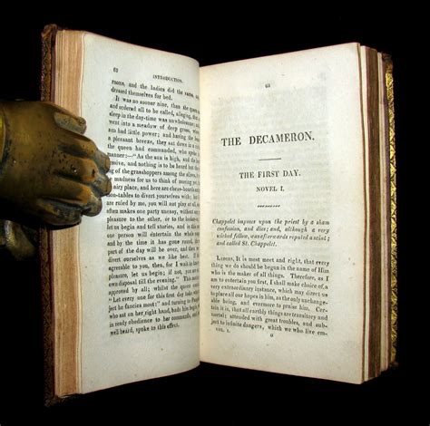 1822 Rare Book set - The Decameron, or, Ten Days' Entertainment of Boc – MFLIBRA - Antique Books