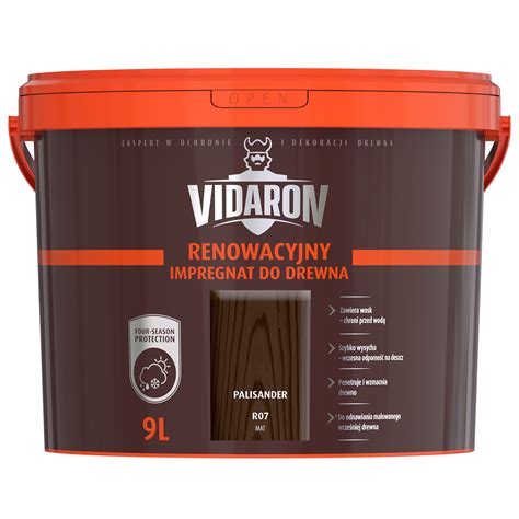 Vidaron Renowacyjny Impregnat Do Drewna Ml R Palisander Kup