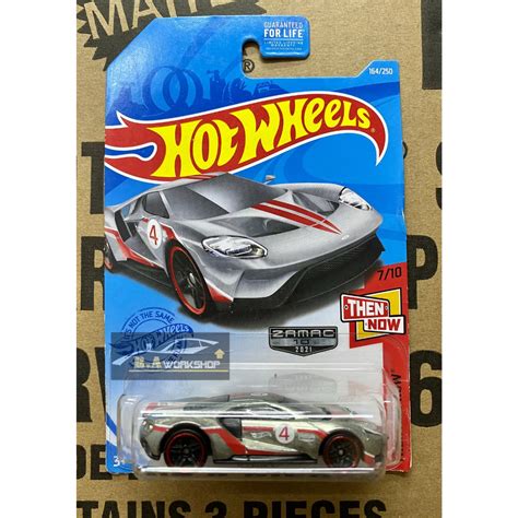 Hot Wheels Genuine Special Car Model Zamac Ford Gt Zamac Version Shopee Singapore