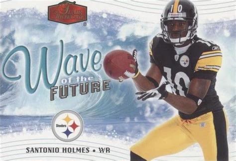 2006 Flair Showcase Santonio Holmes WOTF24 For Sale EBay