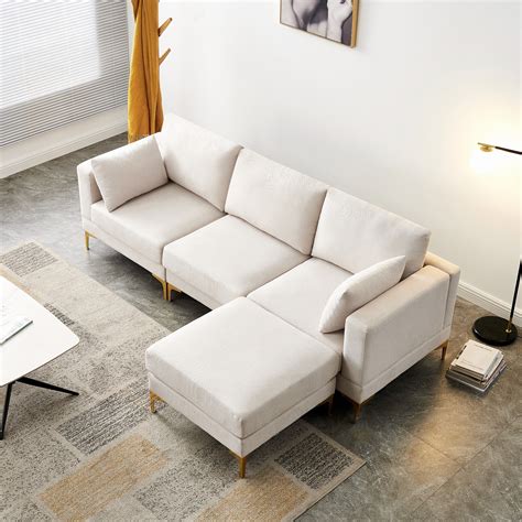 L Shaped Sectional Sofa With Chaise Cabinets Matttroy