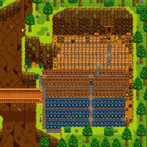 Forest farm layout : r/StardewValley