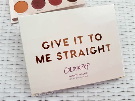 Colourpop Give It To Me Straight In Nude Endo Palette Mini Review Swatches Infinite