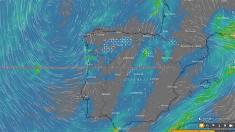 O inverno está a chegar Vem aí uma onda de frio polar chuva neve