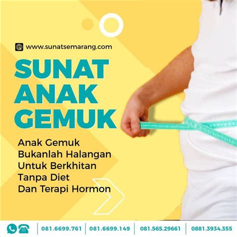 081 6699 761 Sunat Anak Gemuk Terbaik Di Semarang Dengan Metode