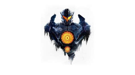 Wallpaper Minimalism Artwork Gipsy Danger Pacific Rim Uprising